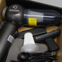 Saker Portable Car Vacuum Cordless 20000Pa 6 in 1 Multifunctional Adjustable Small Handheld Vacuum 7800mAH with Brushless Motor, for Car Home and Office SW-102 (Black)