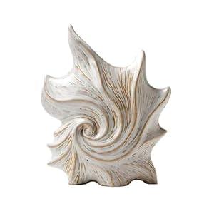 Small Ceramic Flower Vase for Home Decor - Cute Starfish Decorative Vase for Home Decor, White Ceramic Vase for Flowers, 7.6 Inch Modern Vases for Ideal Shelf Decor Table Living Room Décor