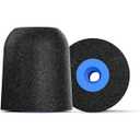 Comply P-Series | Memory Foam Replacement Ear Tips Designed for Etymotic, NuForce, ISOtunes PRO, Q-Jays, & More | Superior Noise Isolation, Ultimate Comfort, Secure Fit | Black, Large (3 Pairs)