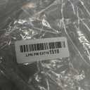 High Pressure Shower Head  AntiClogging Silicone Nozzles  2.5 GPM Removable Restrictor  Easy to Clean Adjustable Replacement  easy to install with Plumbers Tape  6 inch  Brushed Nickel Finish