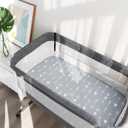 Baby Bassinet Sheets 4 Pack Compatible with 33" x 20" Mika Micky, Baby Delight, Dream On Me, AMKE and Other Rectangle Bassinet Mattress, Ultra Soft & Skin Friendly, Washer & Dryer