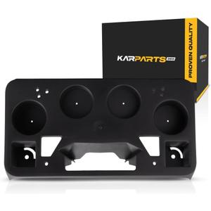 for Chevy Camaro 2019 2020 2021 2022 License Plate Bracket | Front | Black | LT/LT1 Model | Coupe/Convertible | Replacement for GM1068215 | 84556845