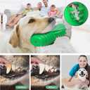 Pamlulu Dog Chew Toys Dog Toothbrush Stick Teeth Cleaning Brush Dental for Medium Large Dog, Puppy Christmas Easter Birthday Gifts, Outdoor Squeaky Toys for Aggressive Chewers Interactive Tough Toys