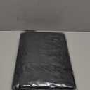 FreshCulture King Bed Skirt, Dust Ruffle for King Size Bed, Easy Fit with 15-Inch Tailored Drop, Elastic Wrap Around Bed Skirt King Size, Hotel Quality Bed Skirts for Adjustable Bed (Black)