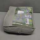 100% Cotton Muslin Botanical Blanket Jacquard Floral Plants Pattern Quilt, Soft Bed Cover Lightweight Breathable Gauzy Reversible Bedspread Coverlet Full/Queen(78"x94"), No Pillow Sham