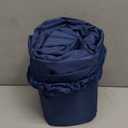 Camping Sleeping Pad, Extra Thick 5 Inch Camping Mat with Pillow Built-in Foot Pump Inflatable Sleeping Pads Compact for Camping Backpacking Hiking Traveling TentBlue Grey