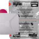 North American Rescue HyFin Vent Chest Seal (Twin Pack) NAR Vented Wound Chest Seals for Trauma, Wounds (10-0037)