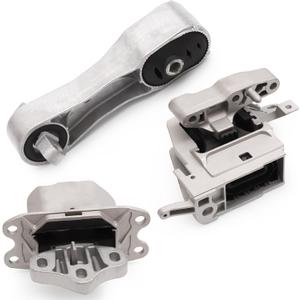 Engine Mount & Transmission Motor Mount Kit Fit for 2014-2022 Mini Cooper, 2016-2022 Cooper Clubman, 2014-2023 Cooper Countryman 1.5L 2.0L, 2016-2022 BMW X1, 2018-2023 X2 3PCS, Replace 22116885934