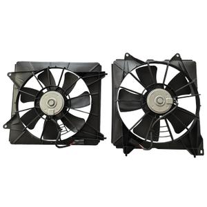 Pack of 2 AC Cooling Radiator Fan Assembly Left & Right Set Compatible with 2008-2012 Honda Accord 2.4L # HO3113123 611130 621-357