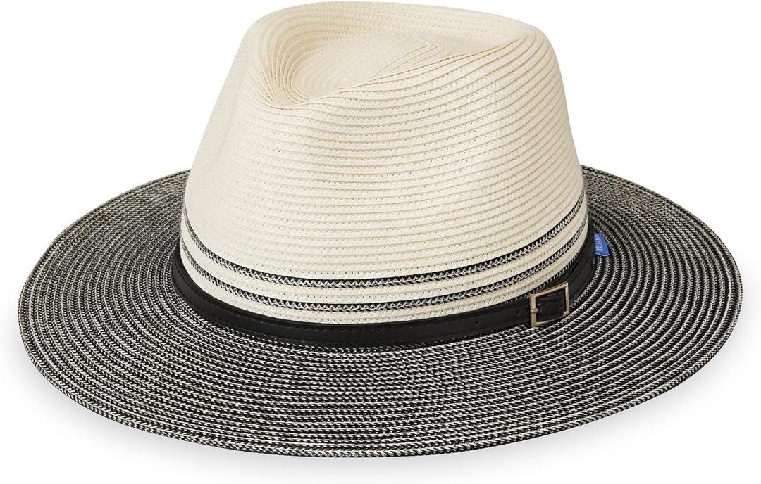 Wallaroo Women's Kristy Fedora UPF 50+ UV Protection | Wide Brim, Packable & Adjustable