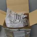 Jinei 30 Pcs 6 oz Ball Shape Plastic Sand Art Bottles Spherical Clear Plastic Potion Bottles Christmas Cocktail Ornament Balls for DIY Wedding Party Gift Crafts Decoration (Silver,Aluminum Cap)