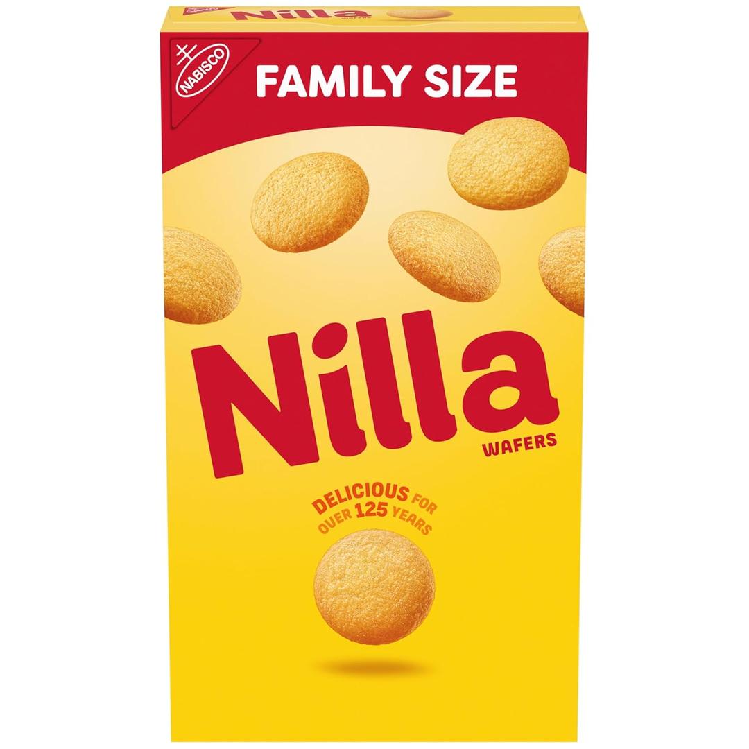 NILLA Wafers Cookies, Vanilla Wafers, Family Size, 15 oz