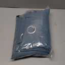 High Precision Light-Blocking Window Curtain for Living Polyester Darkening Drapes in Sky Blue Replacement Panel