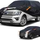 Large SUV Car Cover for Ford Expedition(No Suitable for MAX) 100% Waterproof All Weather, Heavy Duty Outdoor Full Exterior Covers Rain Sun Wind UV Protection.