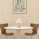 Biyoee White Grasscloth Peel and Stick Wallpaper A Set of 23.6" X 120" Self-Adhesive Texture Contact Paper Faux Grasscloth Removable Wallpaper for Cabinets Counter Top Shelf Liners