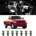 AWALITED 7pcs RAM 1500 Interior LED Lights Kit Super Bright LED Map Dome Light Bulbs for 1994 1995 1996 1997 1998 1999 2000 2001 2002 Dodge Ram 1500 2500 3500 Pickup Truck all models