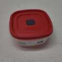 Rubbermaid Easy Find Lids 5-Cup Food Storage and Organization Container (1 Piece, Red)