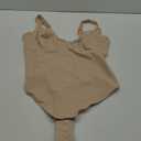 FeelinGirl Shapewear Bodysuits for Women Tummy Control Body Suits Deep V Neck Thong Body Shaper, XL