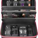 ANKHOH Knife Display Case, 24+ Folding Knife Collection Storage Organizer Holder, Small Knives Protector Box for Tactical/Hunting/Edc/Survival