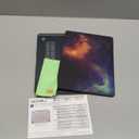 UESWILL Compatible with MacBook Air 13 inch M5 M4 M2 M3 Case 2022-2026 Model A3449 A3240 A3113 A2681, Galaxy Pattern Hard Shell Cover for Mac Air 13.6 + Microfiber Cloth, Nebula/Green