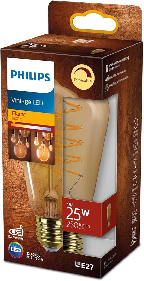 Philips - 53627-6 (536276) 7.5A50/VIN/820/CL/G/DIM 40 Wat