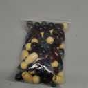 WILLBOND 130 Pieces Macrame Wooden Beads Loose Beads with Hole for Macrame Making Kits Supplies Jewelry Bracelet Making Hair DIY Craft Handmade Decor(Wood Color,Classic)