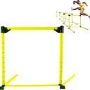 Adjustable Hurdles with Scale - Detachable Agility Training Equipment for Track, Soccer & Football, Indoor & Outdoor Use, Ideal for Athletic Jumping & Speed Drills