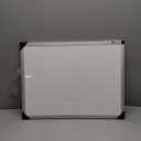 VIZ-PRO Magnetic Dry Erase Board, 24 X 18 Inches, Silver Aluminium Frame
