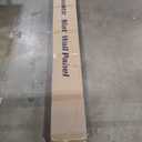 Art3d 4-Piece Wood Slat Acoustic Panels for Stylish Decor and Noise Reduction, 3D Textured Panel for Ceiling and Wall, Brushed Silver (4Pcs - 94.5 * 7.9 inch)