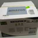 Bathroom Exhaust Fan 12" Panel Ultra Quiet without Light10x10" Mount, 0.7 Sone 141CFM, 4" Duct for Bathroom/Garage/Home (10in(Hole Size))