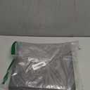 Outdoor Patio Swing Chair Canopy Replacement, 3 Seater Porch Swing Seat Canopy Cover, Waterproof Windproof Anti-UV Heavy Duty Rip Proof Garden Hammock Top Cover, Garden Furniture Covers (Grey, Large)