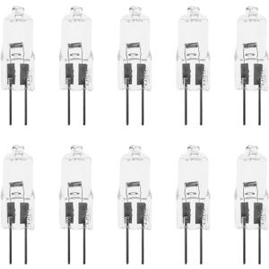 G4 Light Bulb 10pcs G4 12V 35W Bi-Pin Warm White Clear Halogen Capsule Lamp Bulbs Capsule Bulb