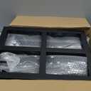 Wokceer 10 FT Backdrop Stand Heavy Duty Pipe and Drape Kit, Adjustable Black Backdrop Stands for Wedding Photo Booth Background Birthday Party Photography Exhibition Decoration