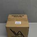 TICONN 5PK Matte Black Door Handles Interior, Reversible Square Door Levers Knob for Hallway, Bedroom, Bathroom (with Lock, 5PK Privacy)