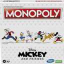 Hasbro Gaming Monopoly: Disney Mickey and Friends Edition Board Game, Ages 8+