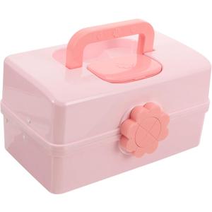 VALICLUD Box Portable Case for Storage Accessory Organizer Cute Jewelry Holder Desktop Cosmetic Holder Small Jewelry Case Jewelry Storage Container Accessories Hair Plastic Child