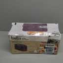 bella 4 Slice Slim Toaster, Fits-anywhere Kitchenware, 6 Setting Shade Control with Reheat & Cancel Buttons, Fits Sourdough, 10 Long Slot, Anti Jam & Auto Shutoff, 900 Watt, Plum