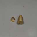Joywayus Brass Automatic Float Valve Kit 1/2"G Air Bleeder Release Vent Valve & 1/2"G Female  1/2"NPT Male Pipe Fitting Connector Adapter