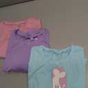 Pastel Shirt, Pack of 3 Aqua, Peach, Lavender - Size 11-12yr