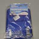 Vaultz Locking Pool Pouch - Water-Resistant Combination Locking Pouch w/Tether for Cash, Pool, Beach, Bank, or Travel - 7.5 x 9 Inches, Medium, Blue