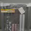 Cumbor 29.7"-51.5" Extra Wide Baby Gate for Stairs, Mom's Choice Awards Winner-Dog Gates for Doorways, Pressure Mounted Walk Through Pet Gate Indoor, Safety Auto-Close Child Gate for Kids, Gray