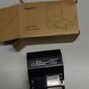 MakeID EP53 Labels, All-Weather PET Label Tape with Ribbon Cartridge for Indoor/Outdoor ID and Equipment Labeling - for EP53 Portable Industrial Label Maker (2"  4"(75pcs), Yellow)