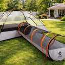 Elevon Extra-Large Pet Enclosure, Cat Tunnels Tents Suitable for Cats Dogs Rabbits, Indoor Outdoor Playpen Portable Exercise Tent with Carry Bag, 74" x 74"x 36"