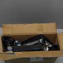 Nefish Furniture Dolly Adjustable Mini Fridge Stand with Wheels Washing Machine Stand Mobile Roller with 4 Locking Swivel Wheel Universal Mobile Base Moving Cart for Dryer Refrigerator (Black)