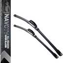 2 Factory Wiper Blades Replacement for 1996 Chevrolet C1500 1995-1998 Original Equipment Windshield Wiper Blades Set - 18"+18" (Set of 2)