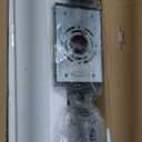 5-Light Black Track Lighting Kit Ceiling Mount Kitchen Track Lighting Fixtures, Bathroom Ceiling Tracking Vanity Light with Bubble Seeded Glass Shade & Rotatable Tracking Heads for Accent Shop