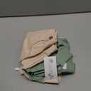 YUEMION Baby Boy Clothes Suits, Toddler Summer Formal Short Shirt+ Bowtie+ Suspender Shorts Gentleman Wedding Outfit(Green 2, 4-5T)