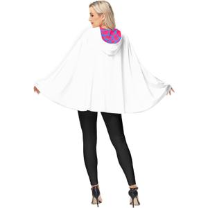 AOBUTE Halloween Sider Web Cosplay Poncho Women Hero Party Cosplay