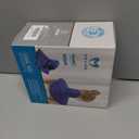 Neck Shoulder Heating Neck Wrap Microwave Heating Pad, Hot and Humid Back Pain Relief Hot Compress, Adjustable Microwave Neck Heater (NSF-Light Blue)