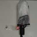 Clear Umbrella, Transparent Folding 38. 6x22. 4in Bubble Bubble Umbrella Adult Clear Umbrella Wedding with Frosted Handle for Business and Daily Life Use